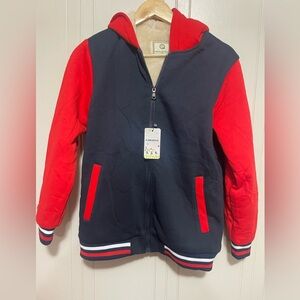 Boys Girls Sherpa Fleece Lined Jacket XXL